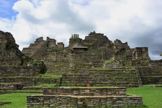 Zona arqueológica de Toniná, en Chiapas
