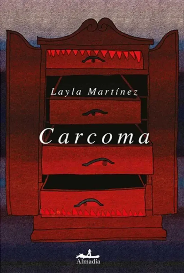 Portada de Carcoma de Layla Martínez