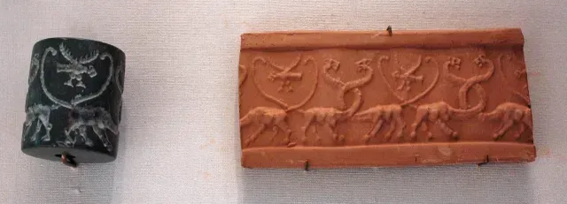 Sello encontrado en Mesopotamia de 6 mil años de antigüedad