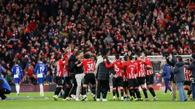 Athletic le pasó por encima al Atlético de Madrid. Foto: EFE