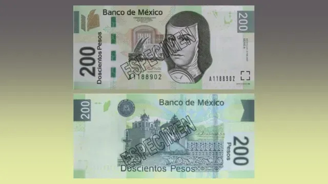 Billete 200 Sor Juana