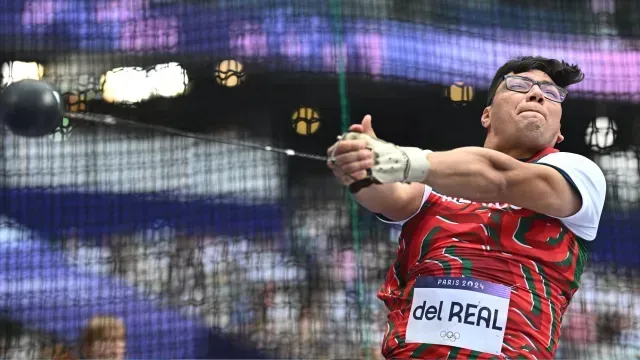 Diego del Real participó en la prueba de martillo en los JJOO París 2024. Foto: Reuters