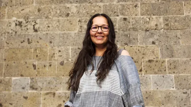 Ave Barrera, autora de Notas desde el interior de la ballena
