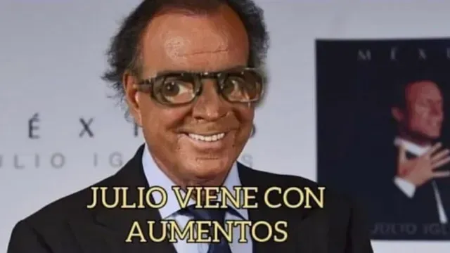 Meme de Julio viene con aumentos 2024