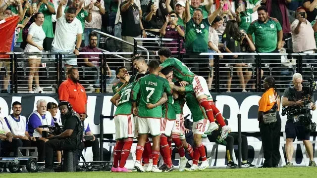 Goles y Festejo de México vs Jamaica en la Semifinal de la Copa Oro 2023
