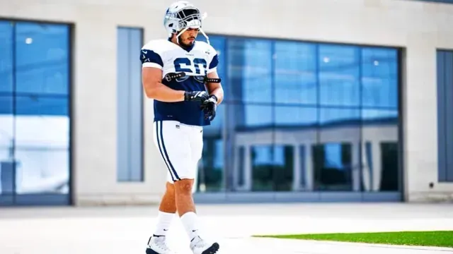 Alarcón se conviritó en muy buen prospecto para los Dallas Cowboys. Foto: Instagram @isaac_algar