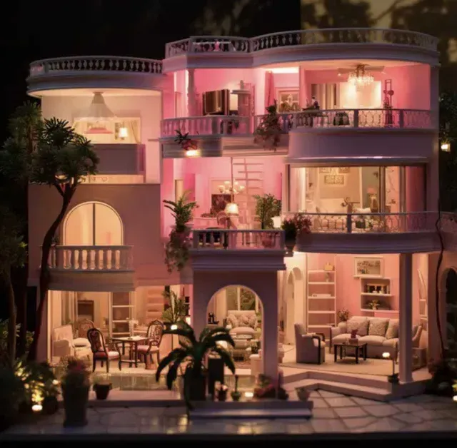 La casa de la muñeca Barbie si estuviera en México