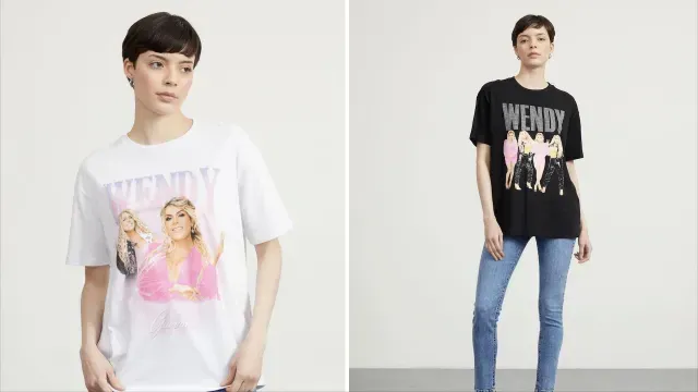 Playeras de la colección de Wendy Guevara