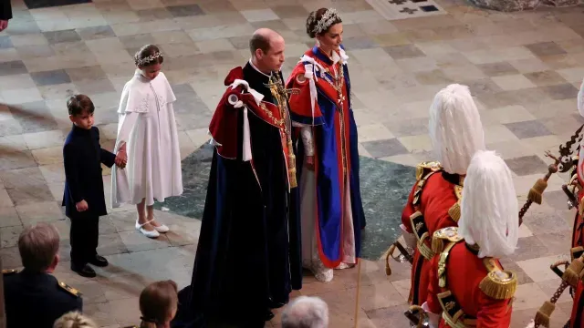 William y Kate, en la Coronación del Rey Carlos III