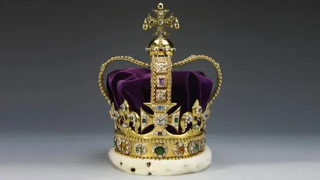 la corona real de Inglaterra