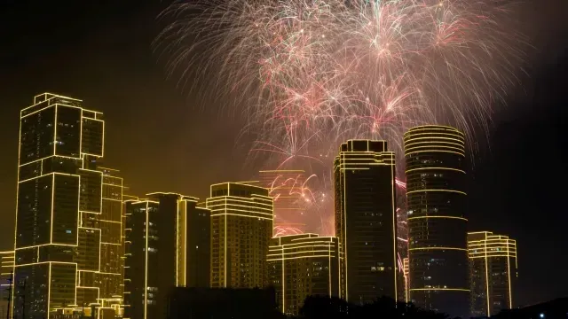 Celebración de Año Nuevo 2024 en Manila, Filipinas