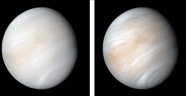 Imágenes de Venus tomadas por la sonda Mariner 10