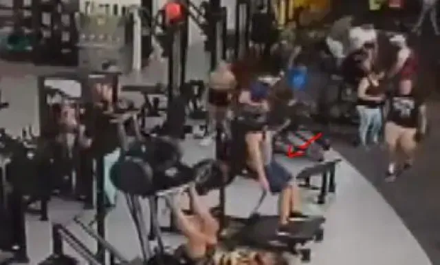 Hombre es Aplastado por Máquina de 150 Kilos en Gimnasio