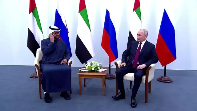Putin-Mohamed Bin Zayed