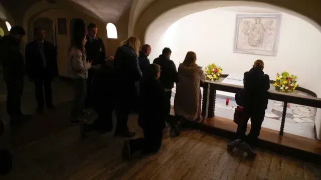 Grutas de la Basílica de San Pedro, en el Vaticano