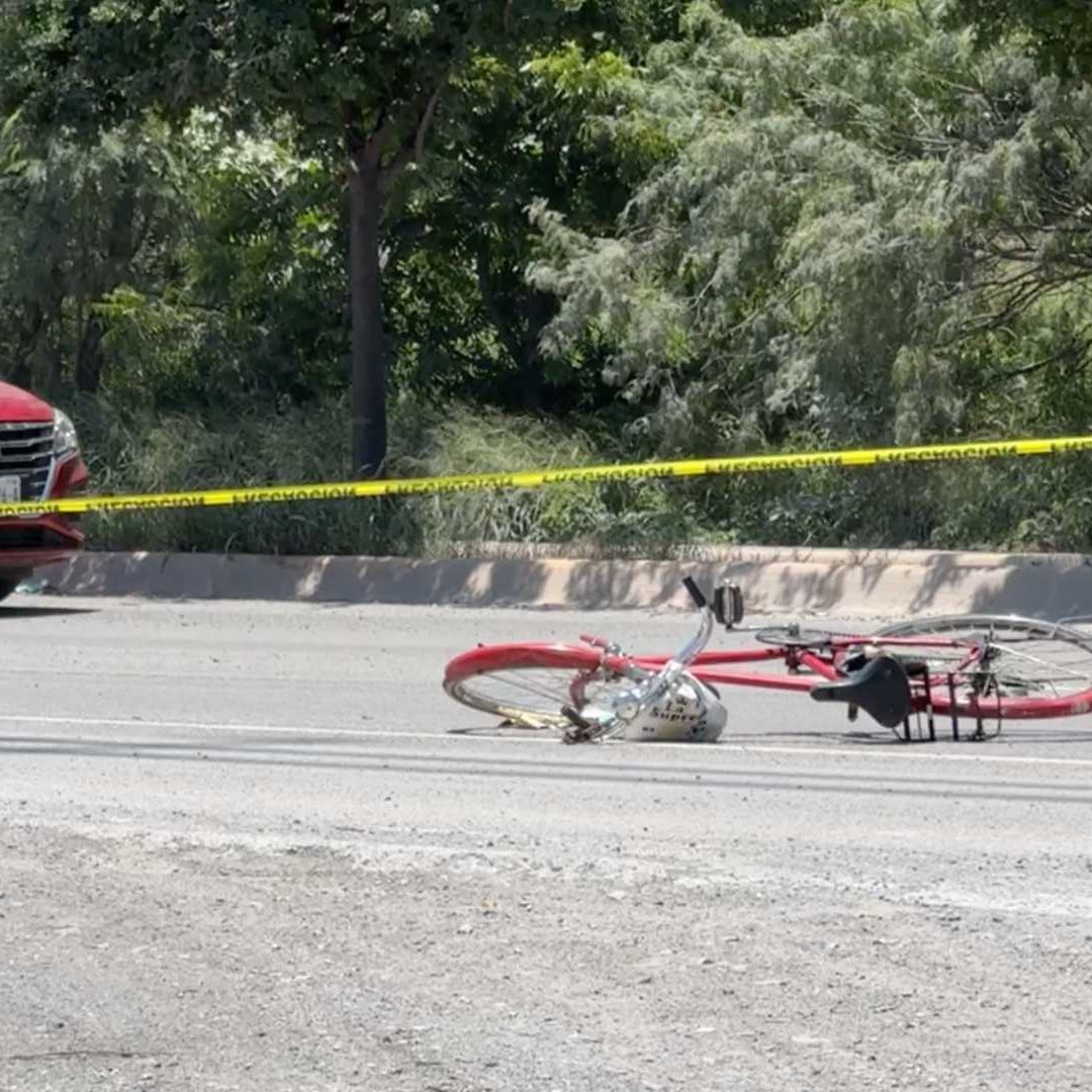Bicicleta atropellado