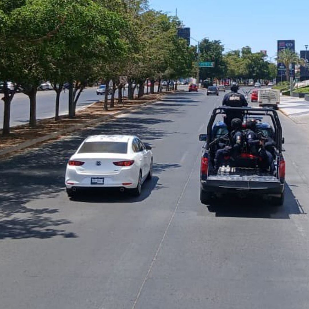Operativos de vigilancia y seguridad en Sinaloa el 20 de mayo de 2026. Foto: X @sspsinaloa1