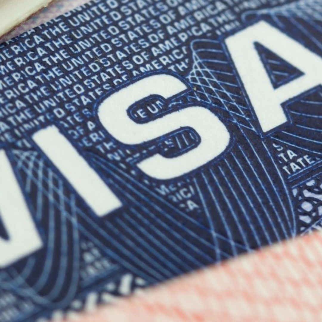 Visa americana.