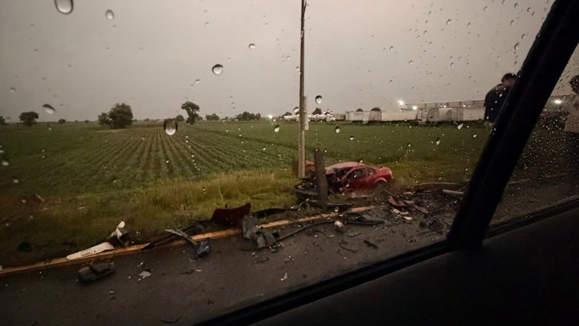 Dos Muertos y un Herido por Carambola Choque Múltiple de Cuatro Autos en Bulevar Aeropuerto Huejotzingo Puebla