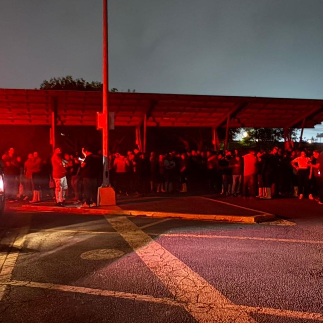 Trabajadores de empresa evacuados