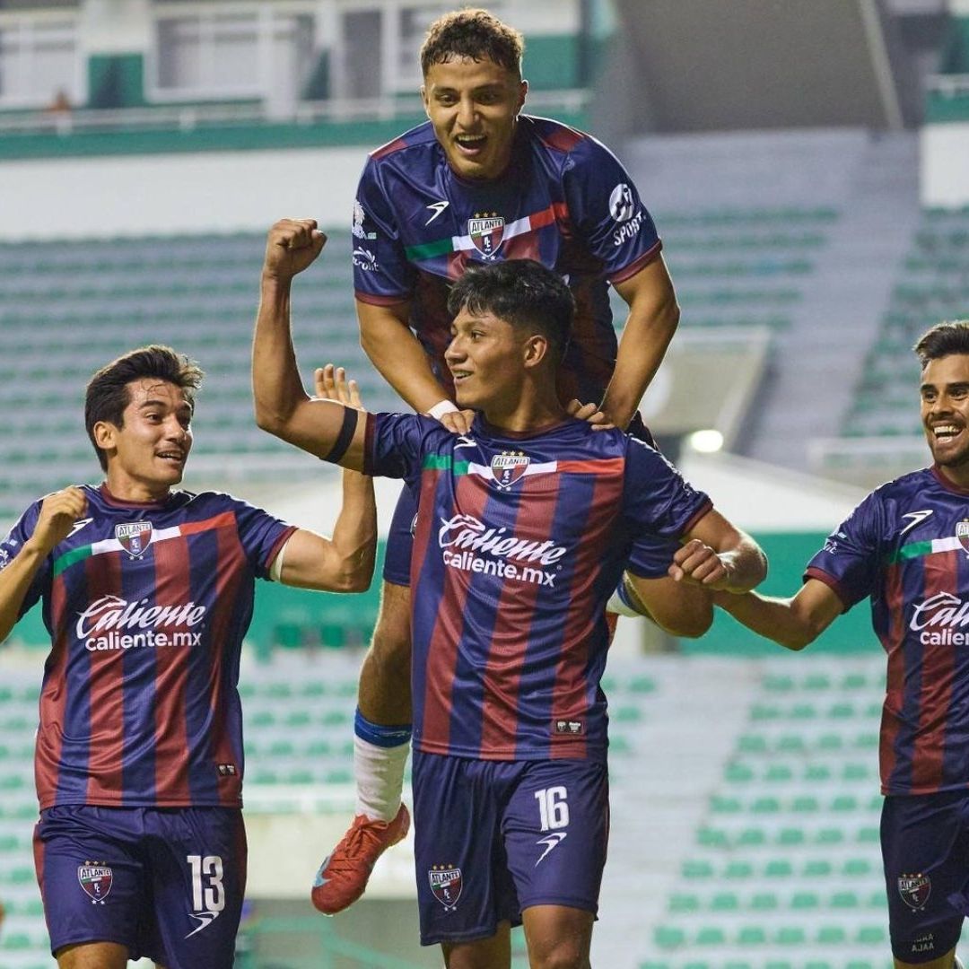 Atlante durante un partido de la Liga de Expansión. Foto X: @Atlante