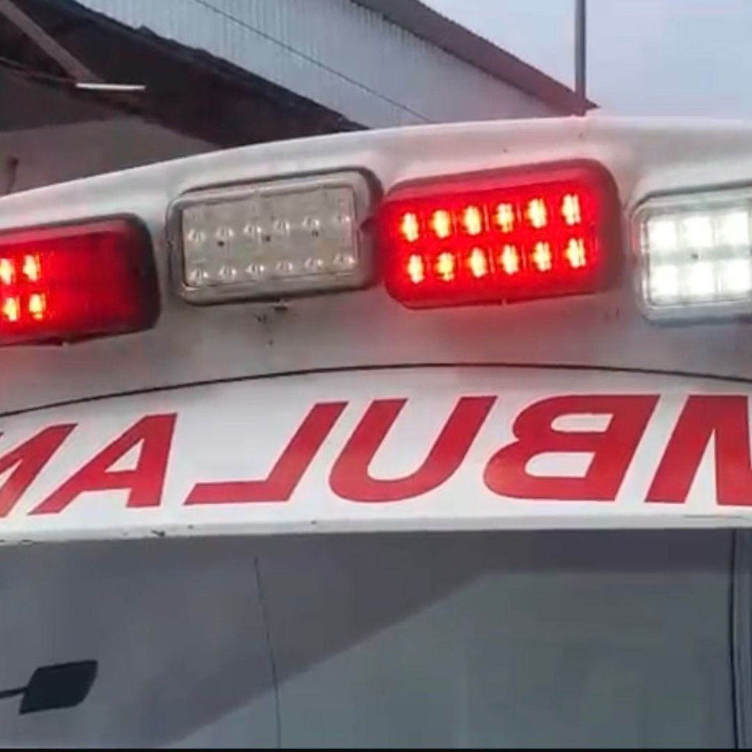 torreta y sirena de ambulancia
