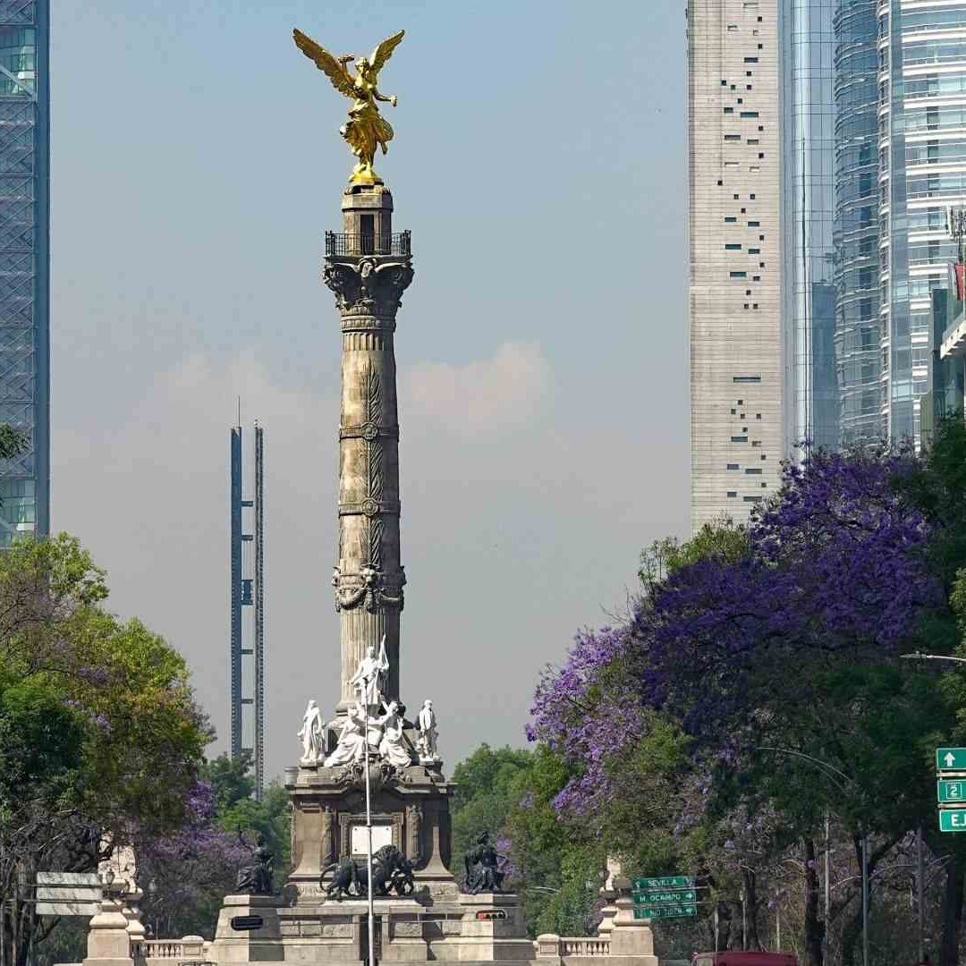 El Ángel de la Independencia en Reforma