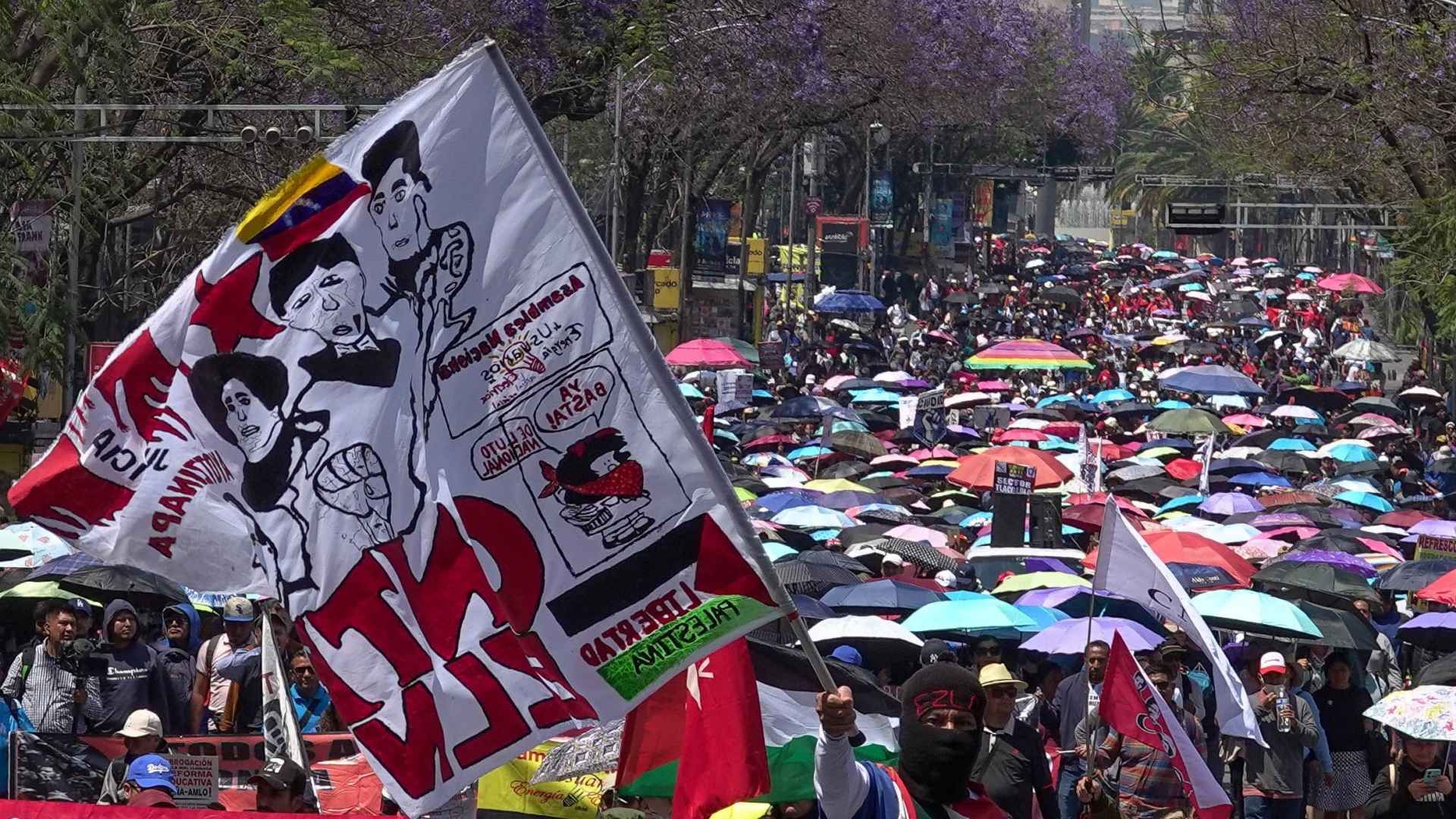 Mañana Es Mega Marcha CNTE en CDMX: Ruta de la Manifestación y Bloqueos ...