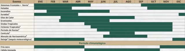 Llegada de lluvias en México 2026. Foto: Comité Nacional para el Desarrollo Sustentable