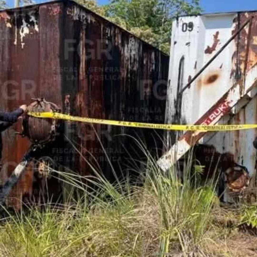 FGR Asegura 50 Mil Litros de Hidrocarburo tras Cateo en Rancho Saladino 2 Agua Dulce Veracruz
