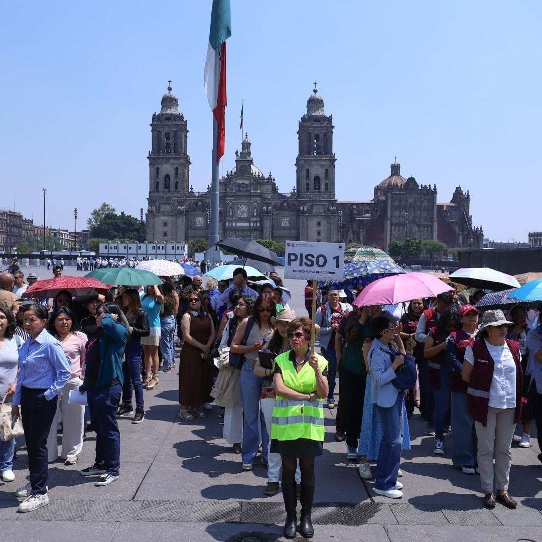 Primer Simulacro Nacional 2026. Foto: Cuartoscuro