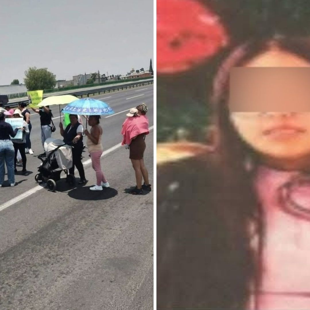 Localizan con Vida a Ximena Rico Ábalos, Menor por Quien Bloquearon la México-Pachuca en Edomex
