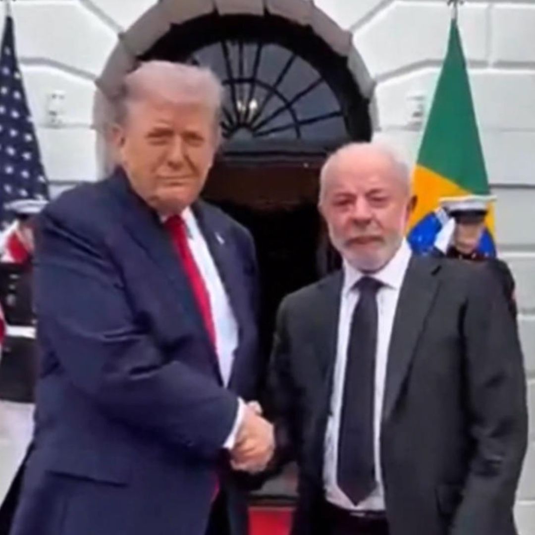 Donald Trump y Luiz Inácio Lula da Silva