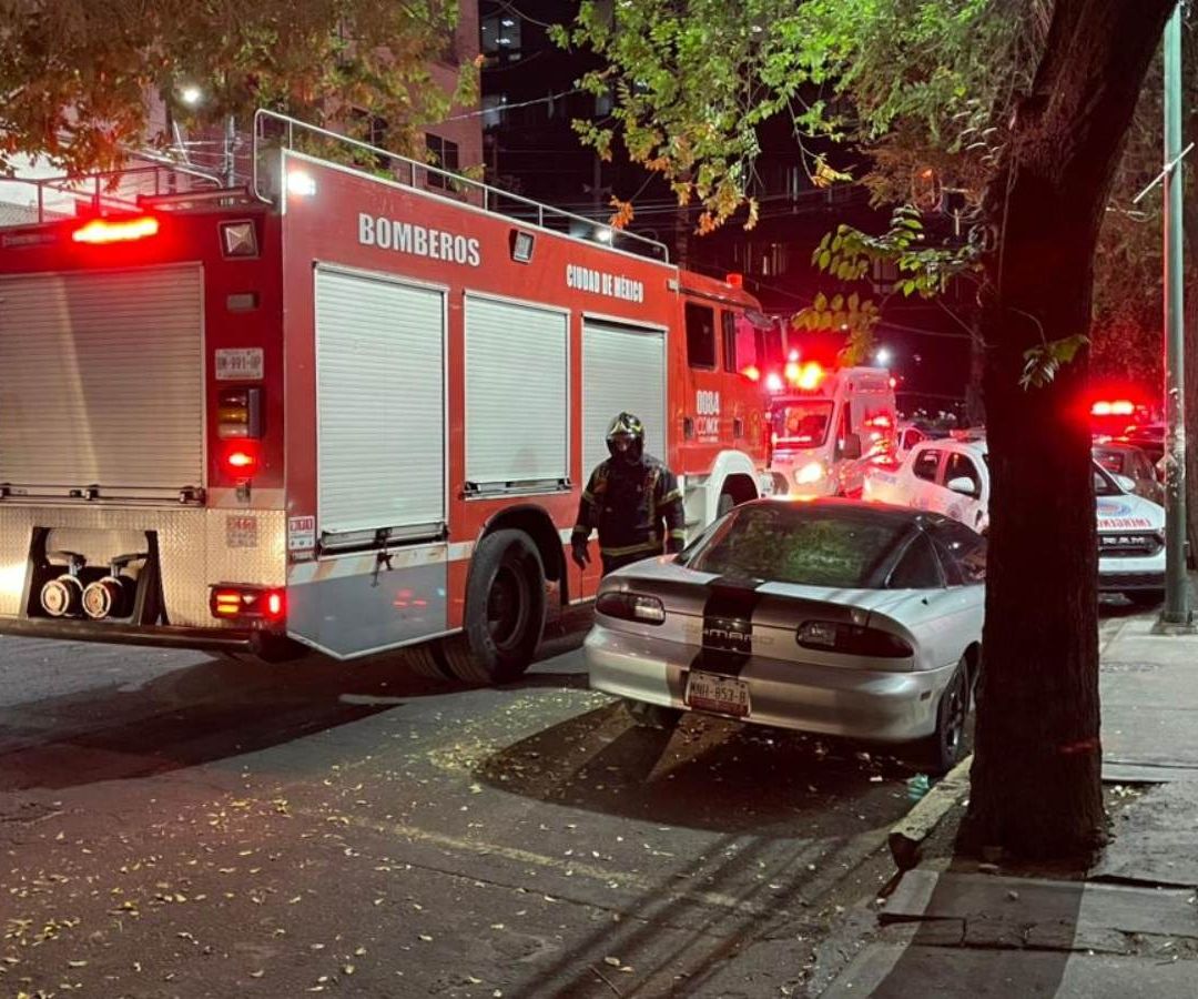 Derrame de Amoniaco en Edificio de la Doctores. Foto: N+