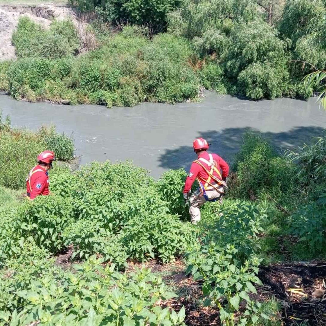 Buscan a Niña que Cayó a Canal de Nextlalpan y Durante Labores Hallan Cuerpo de Mujer Embarazada
