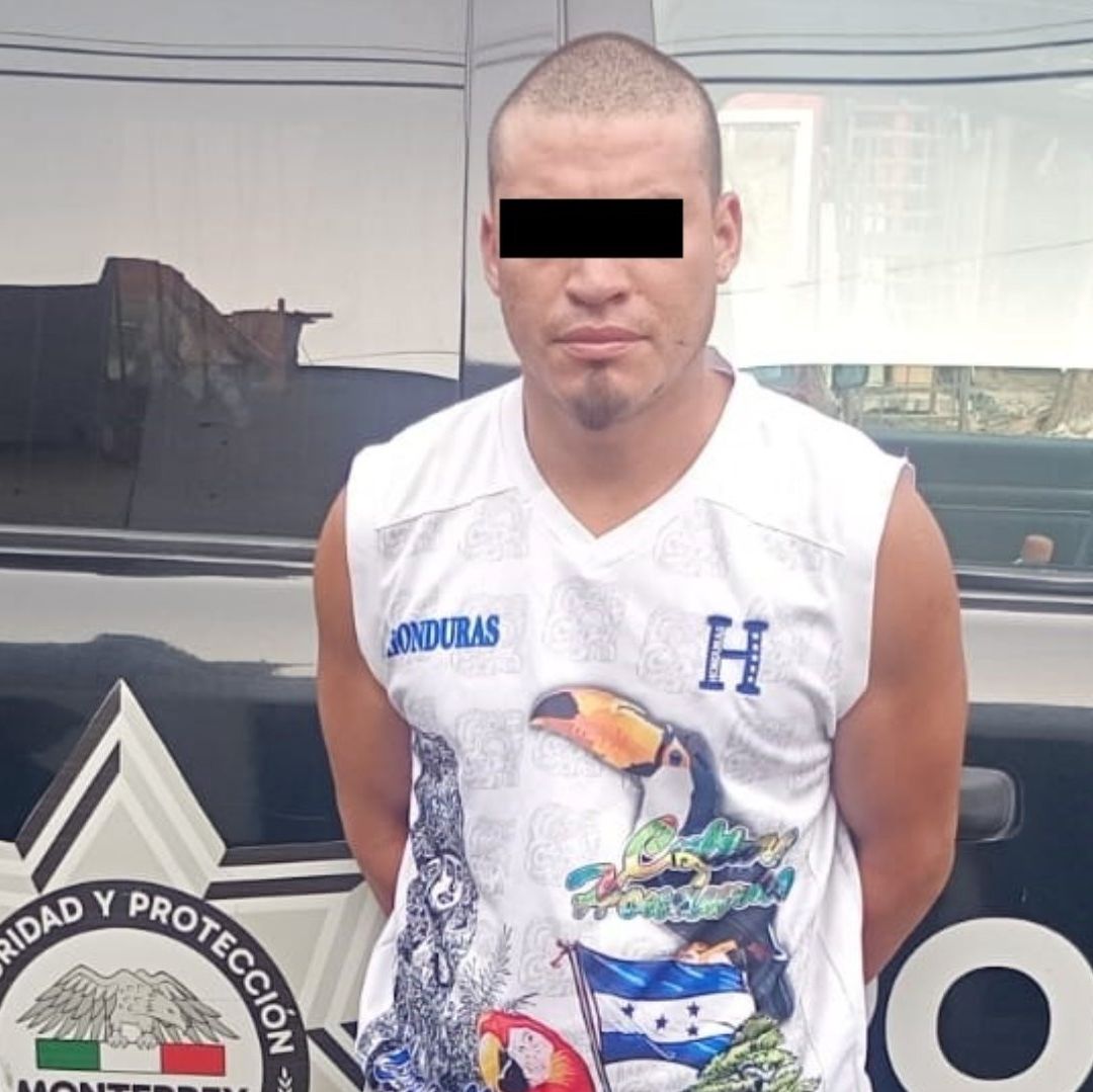 Hondureño detenido