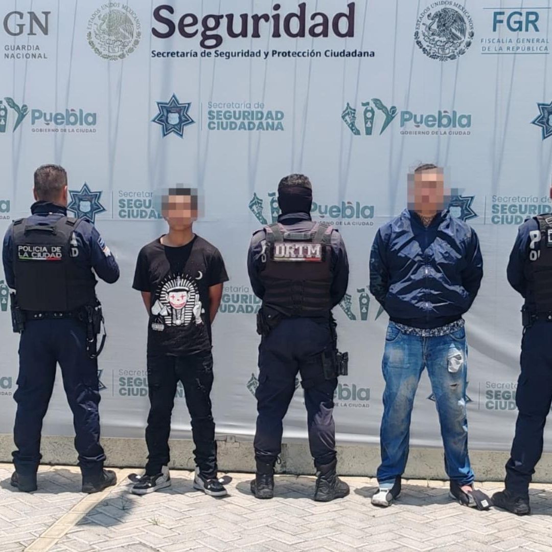 Brayan y Eberic N Detenidos por Balacera en Mercado Morelos Colonia 10 de Mayo