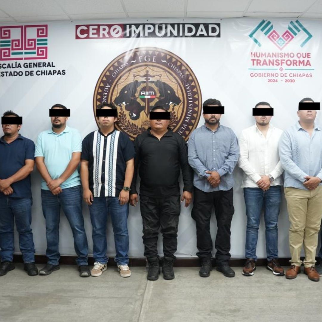 Detienen a 10 Servidores Públicos por Tortura Difundida en un Video en Chiapas.