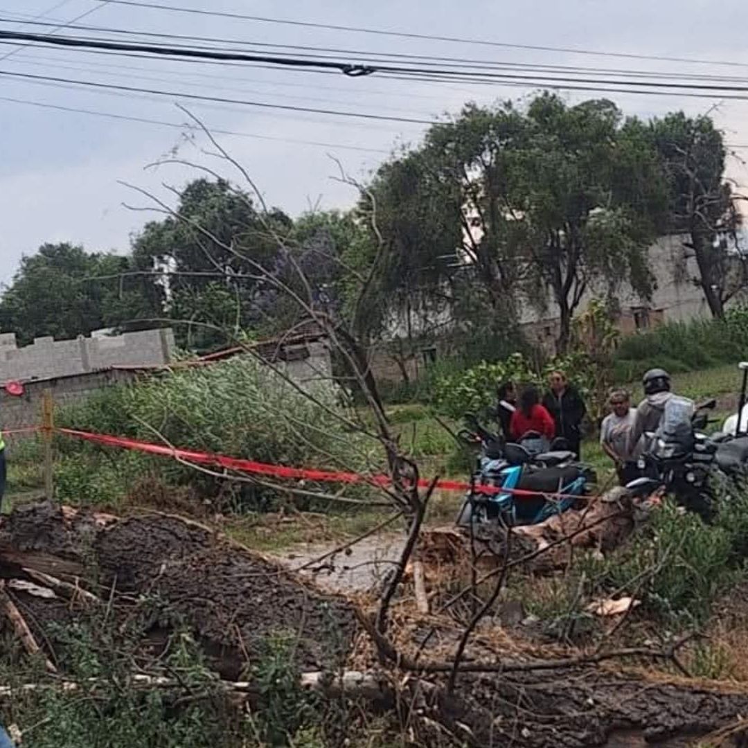 Accidente Motocicleta Hombre Muerto Dos Mujeres Lesionadas San Martín Texmelucan Puebla