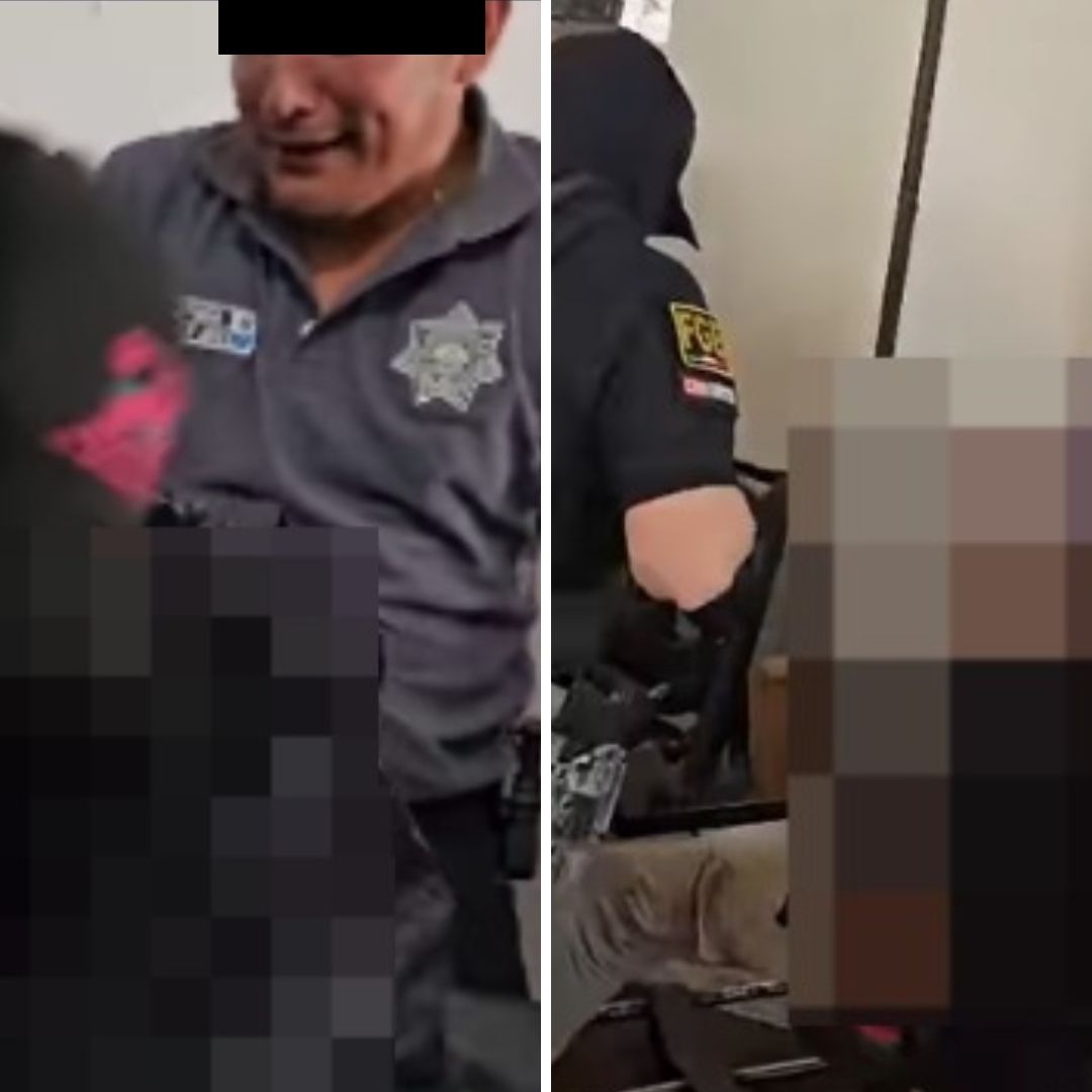 Captan a Policías de la Fiscalía de Chiapas Golpeando a Detenido; Investigan el Caso