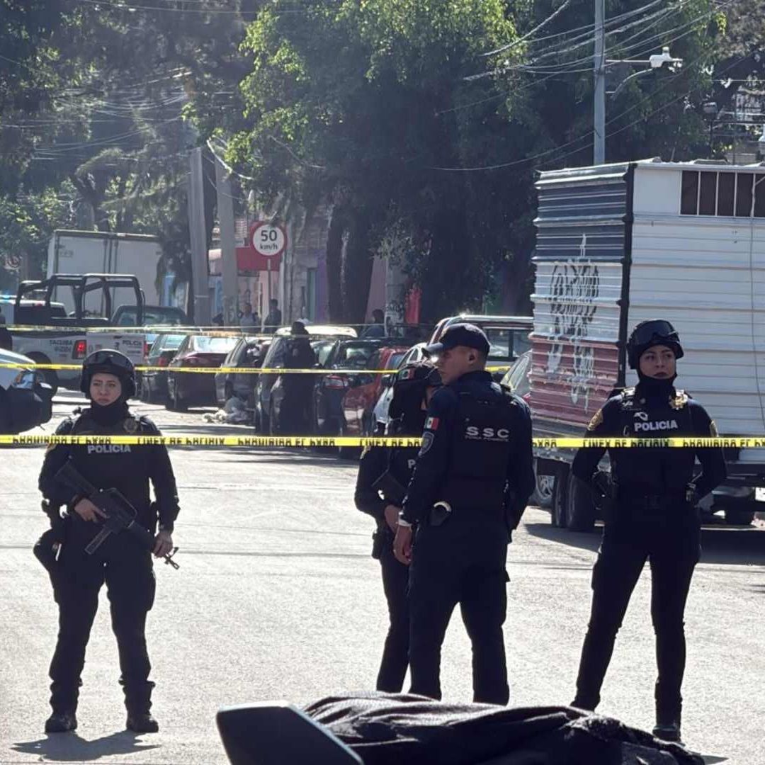 Balacera en Calzada México-Tacuba