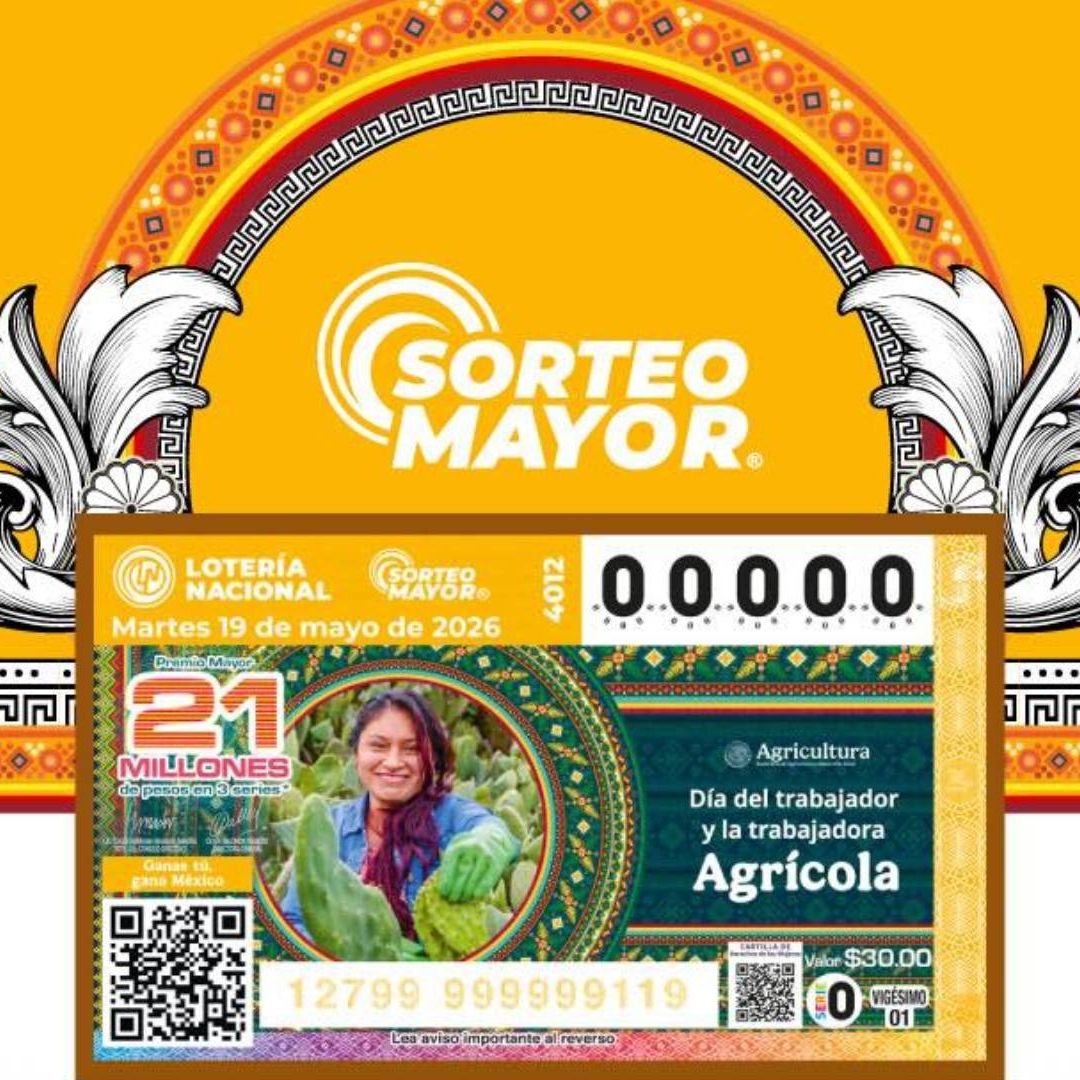Conoce Dónde Cayó Premio Mayor de la Lotería Nacional 19 de Mayo 2026 por Sorteo 4012