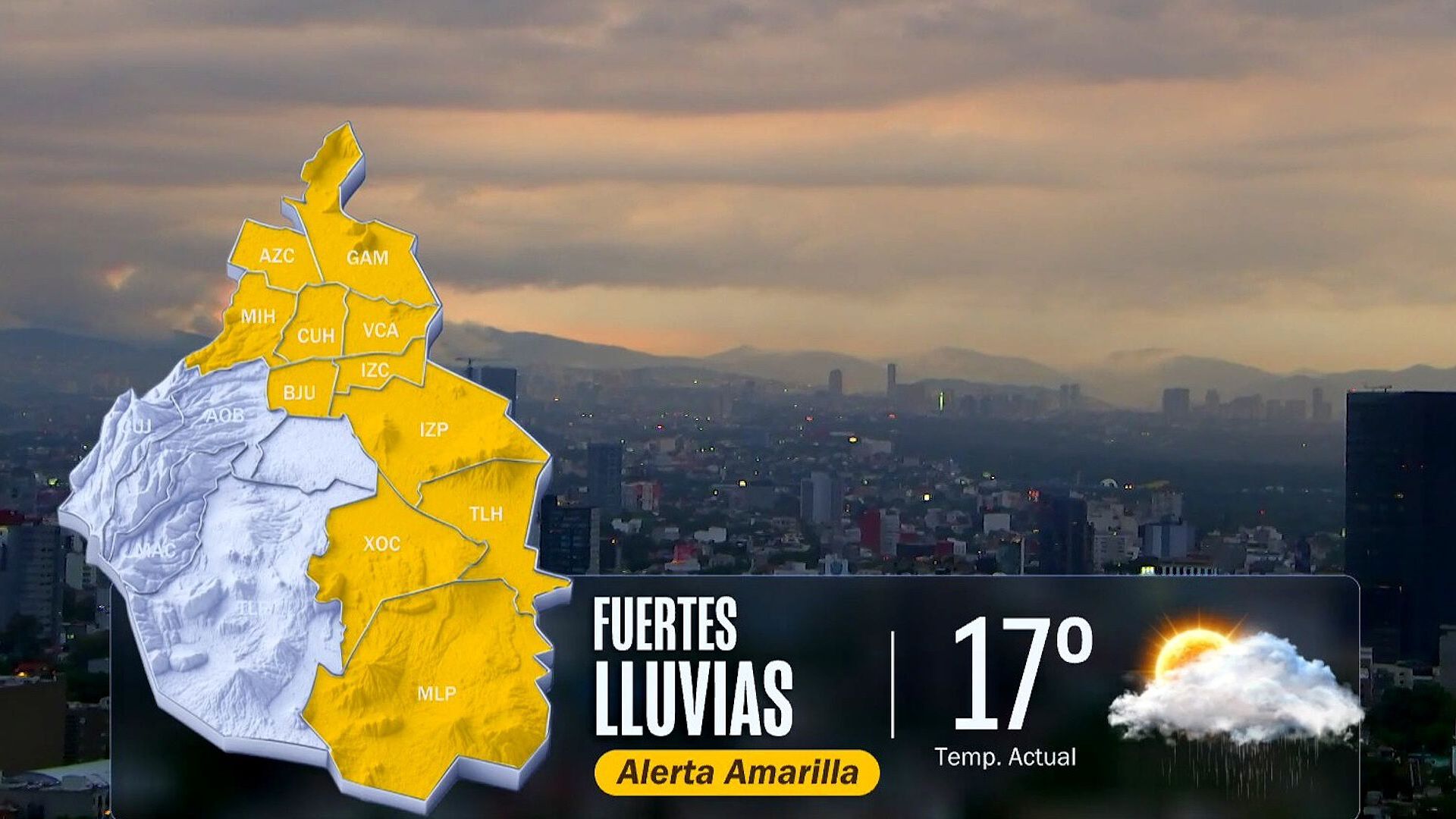 Activan Alerta Amarilla por Lluvias y Granizo en CDMX | N+ FORO VIDEO