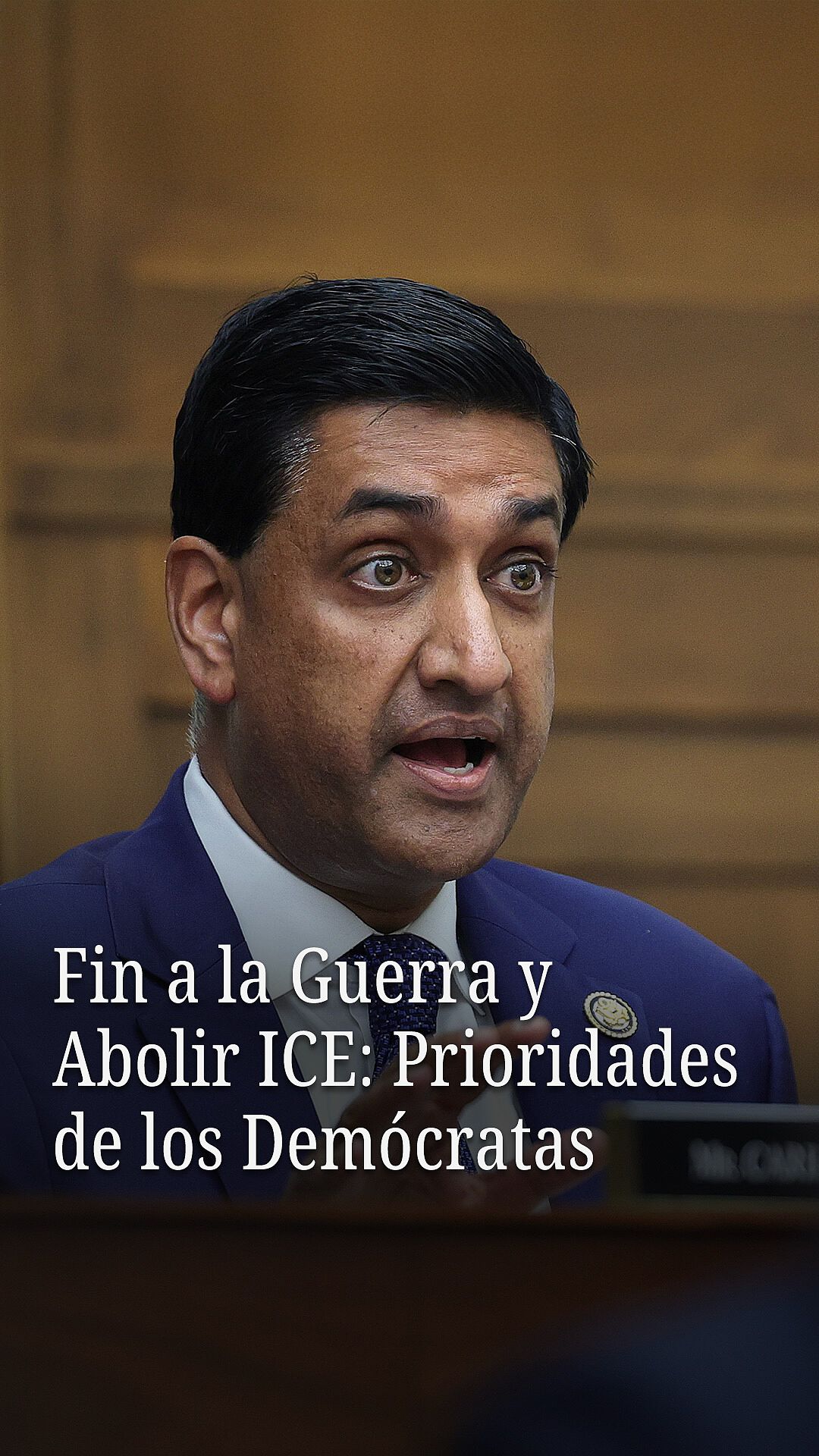 Fin a la Guerra y Abolir ICE: Prioridades de los Demócratas
