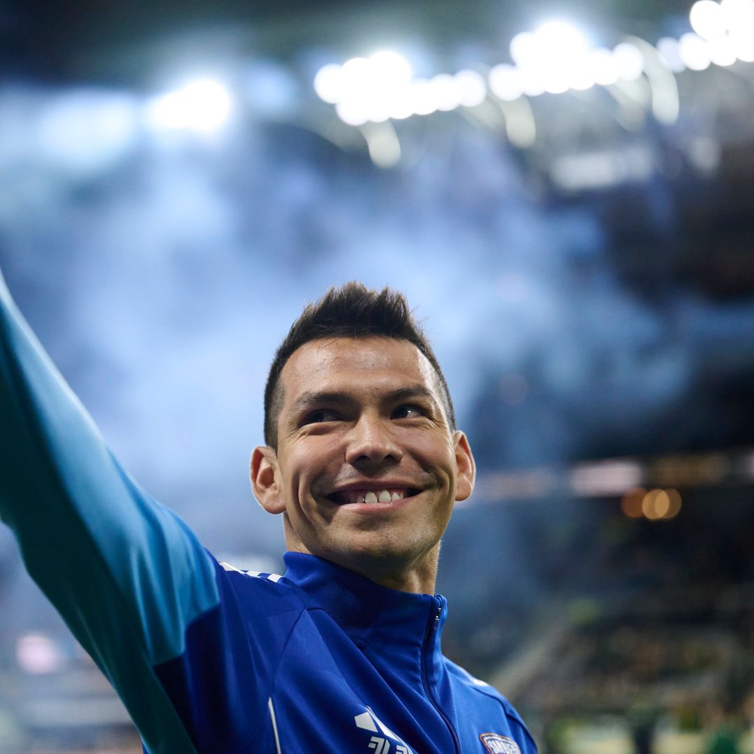 Hirving 'Chucky' Lozano en partido en Oregon el 1 de noviembre 2025.