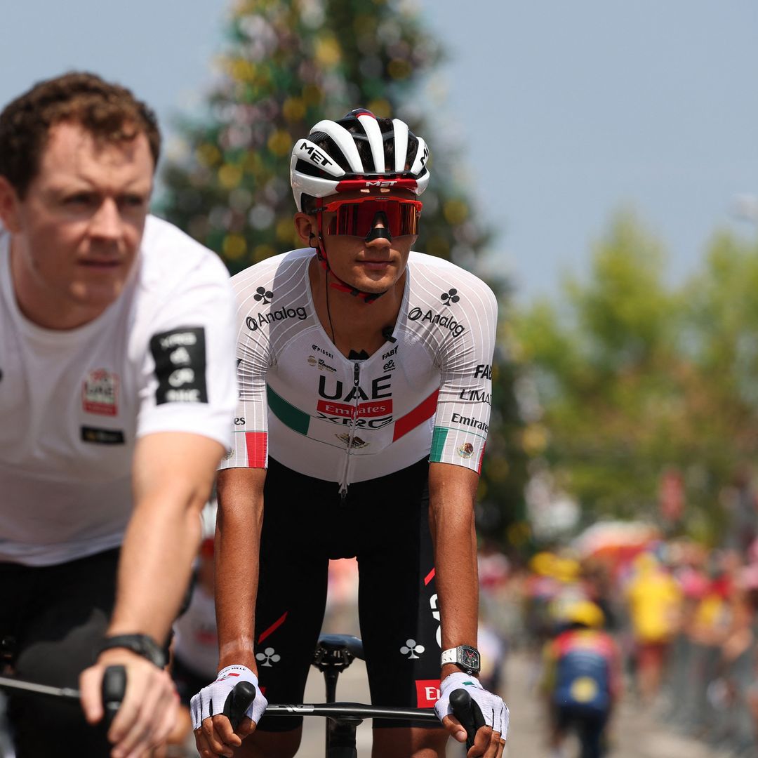 Isaac del Toro en la Etapa 15 del Tour de Francia 2026.