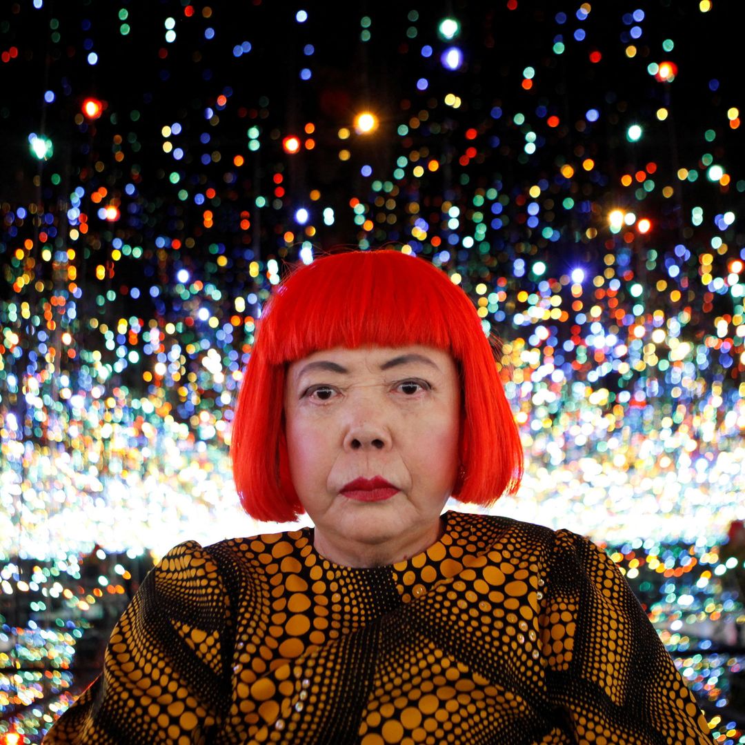 La artista japonesa Yayoi Kusama. Foto: Reuters