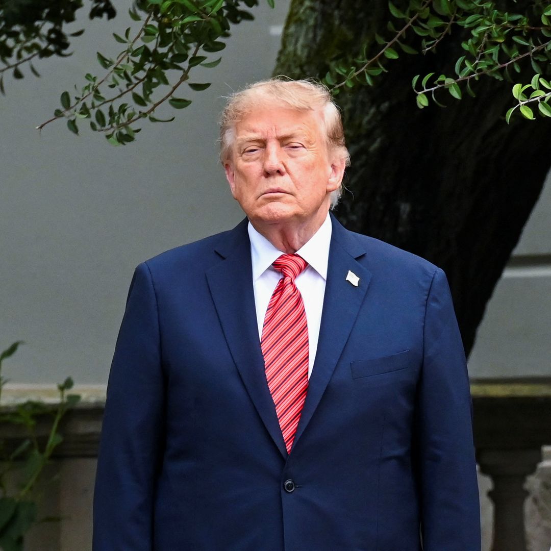 Donald Trump durante su visita a Irlanda el 12 de septiembre 2026.