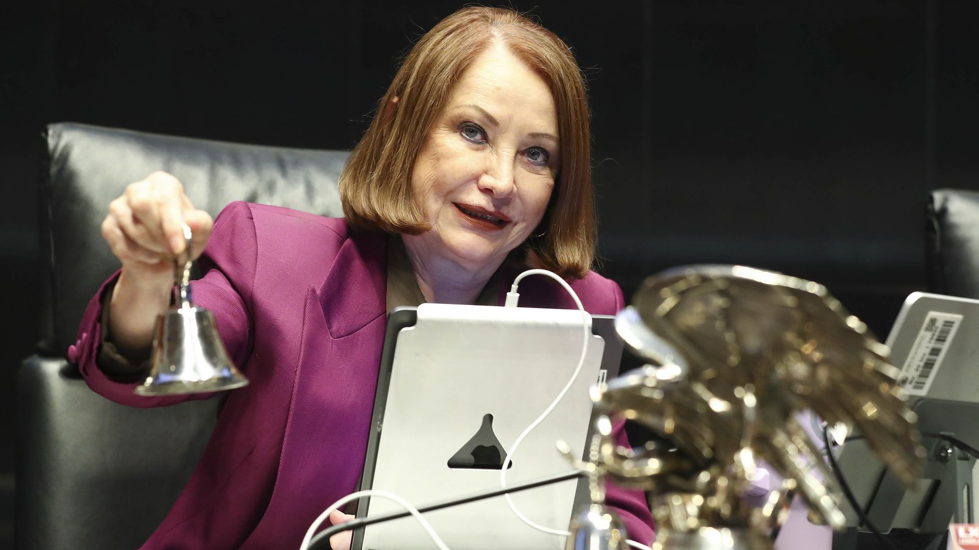 Laura Itzel Castillo, presidenta del Senado