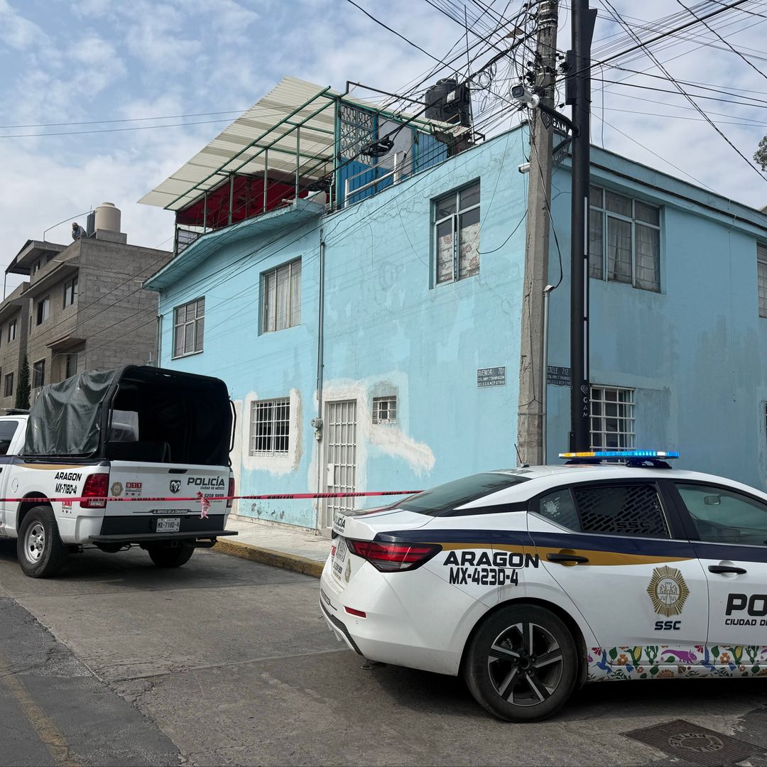 Adulto mayor muere al caer de azotea en colonia CRT Aragón el 28 de julio 2026.